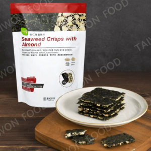 Chips d’algues aux amandes